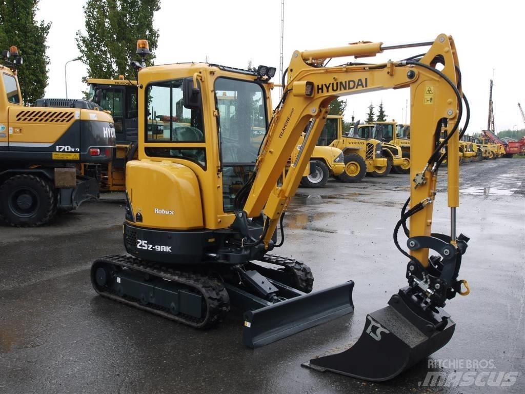 Hyundai R25Z-9AK Minikaivukoneet < 7t