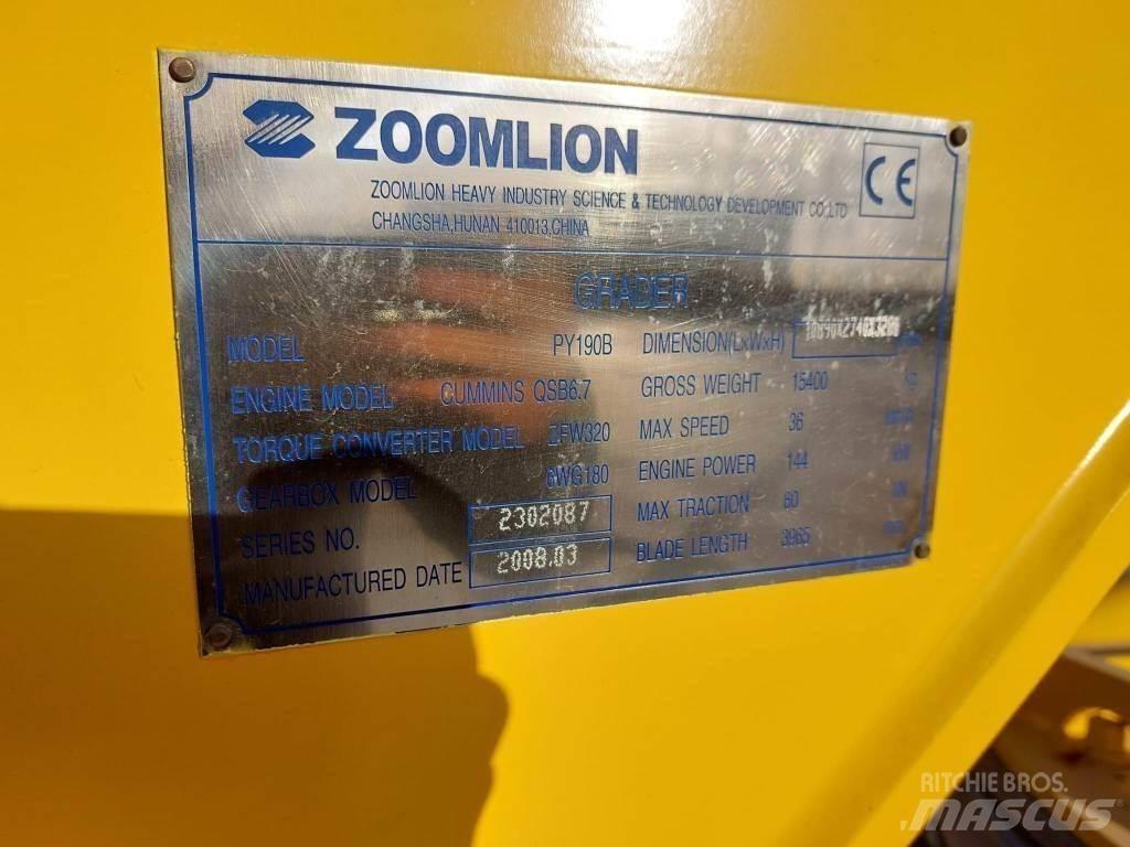 Zoomlion PY190B Tiehöylät