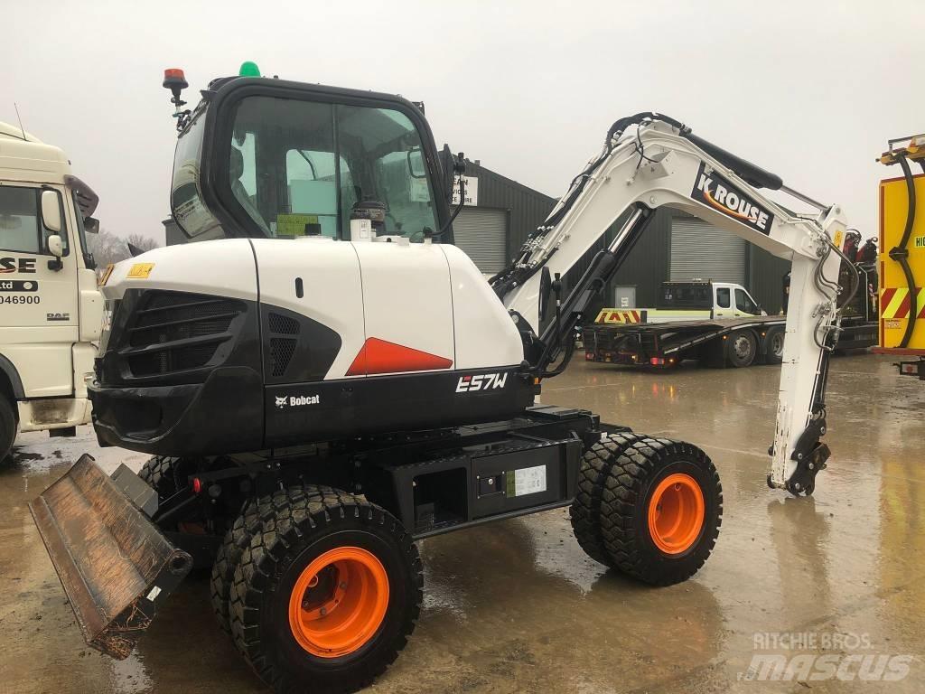 Bobcat E 57 W Pyöräkaivukoneet