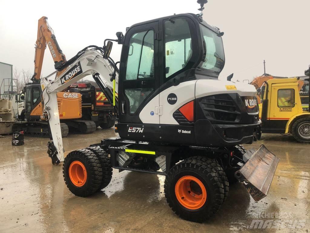 Bobcat E 57 W Pyöräkaivukoneet