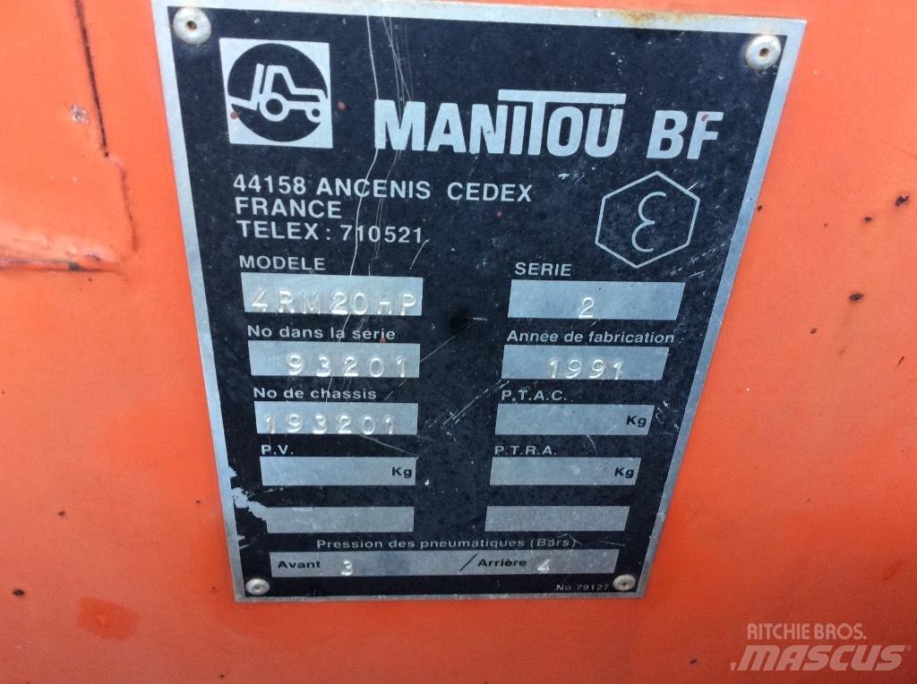 Manitou 4 RM 20 HP Vaihteisto