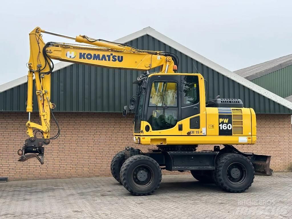 Komatsu PW160-8 Pyöräkaivukoneet