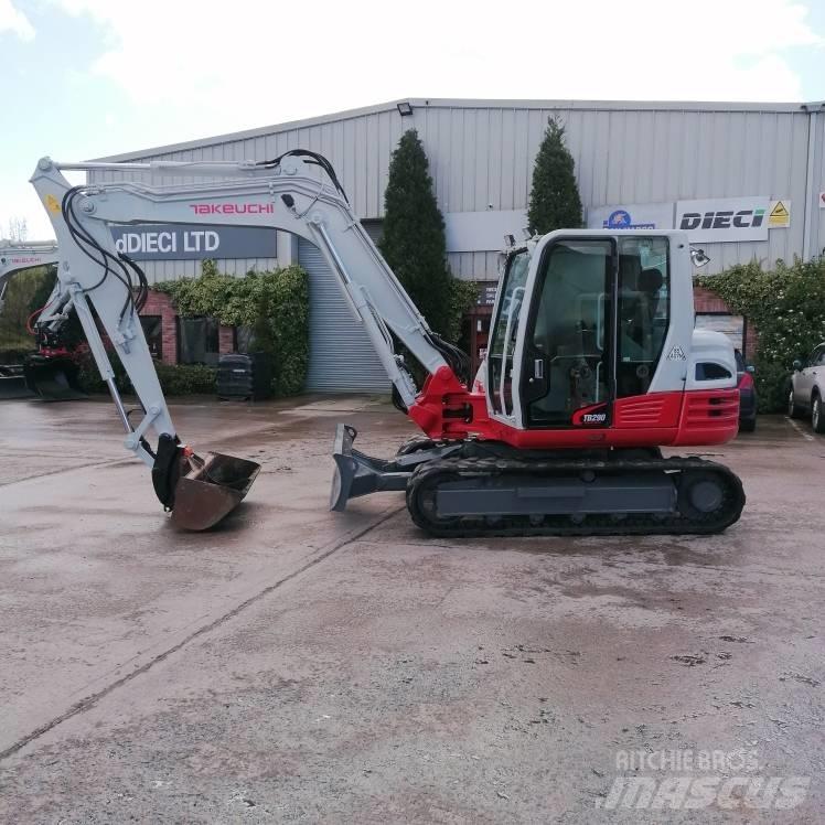 Takeuchi TB290 Midikaivukoneet 7t - 12t