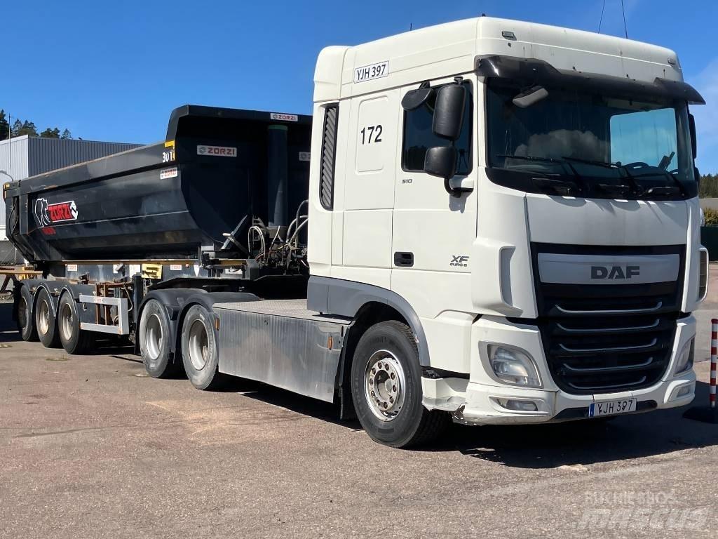 DAF XF 510 Vetopöytäautot