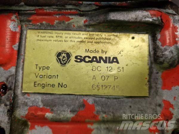 Scania DC12 51A Moottorit