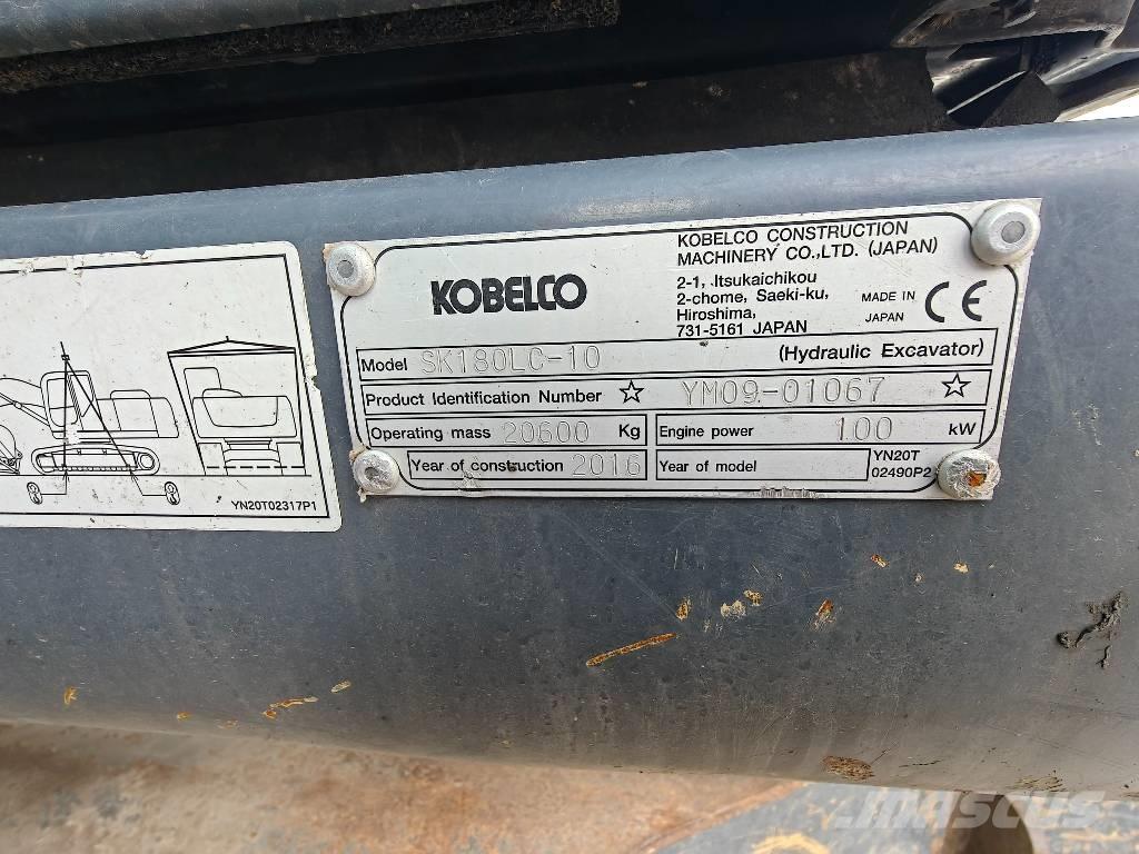 Kobelco SK 180 LC-10 Telakaivukoneet