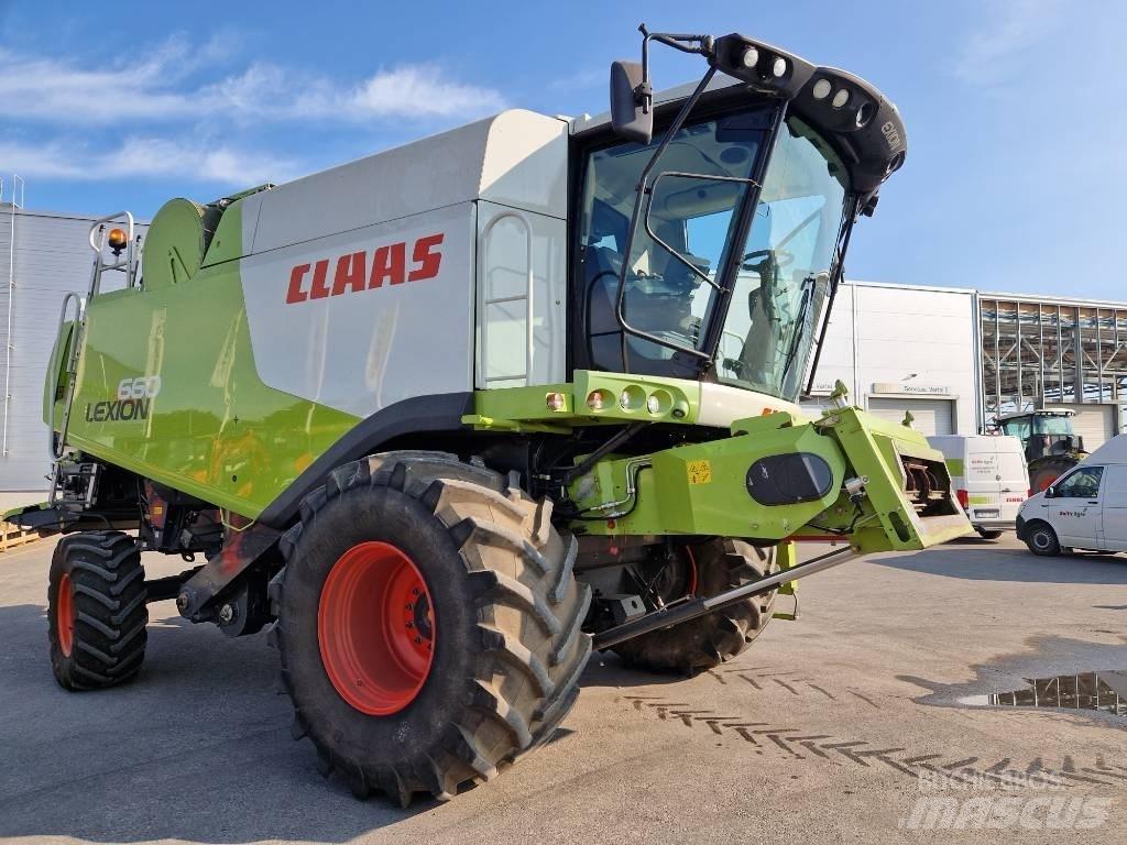 CLAAS Lexion 660 Leikkuupuimurit