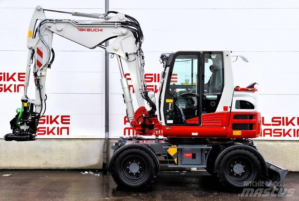 Takeuchi TB 395 W Pyöräkaivukoneet