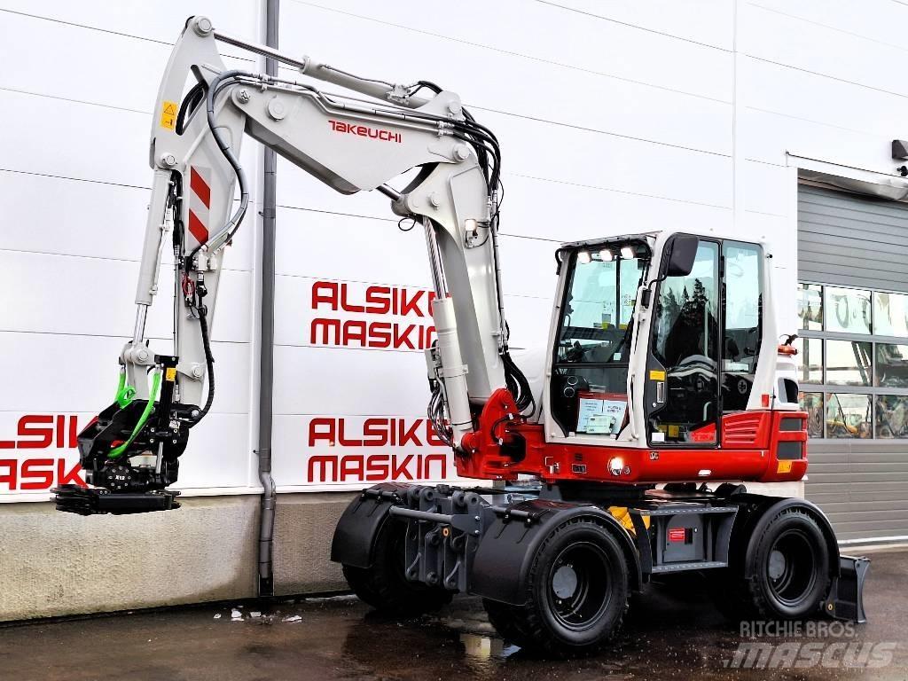 Takeuchi TB 395 W Pyöräkaivukoneet