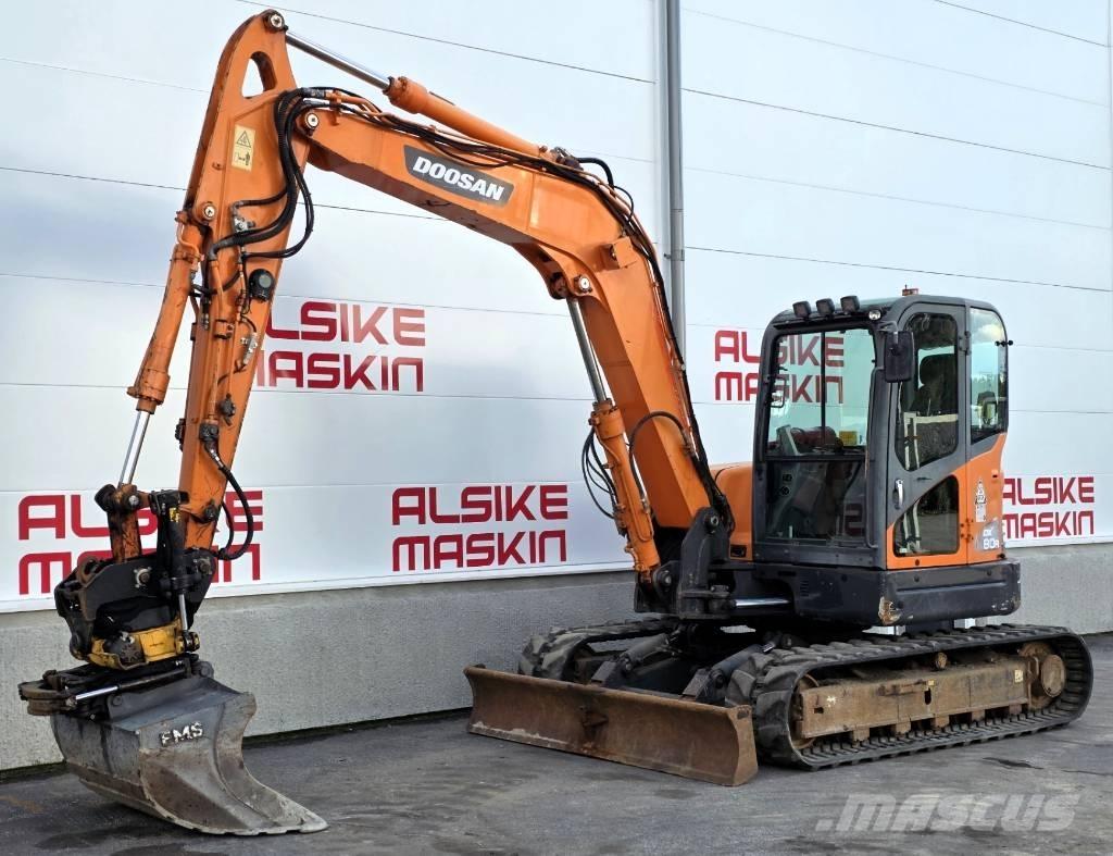 Doosan DX 80 R Midikaivukoneet 7t - 12t