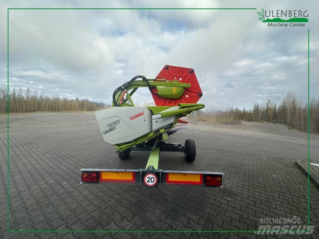 CLAAS Vario 930 Leikkuupöydät