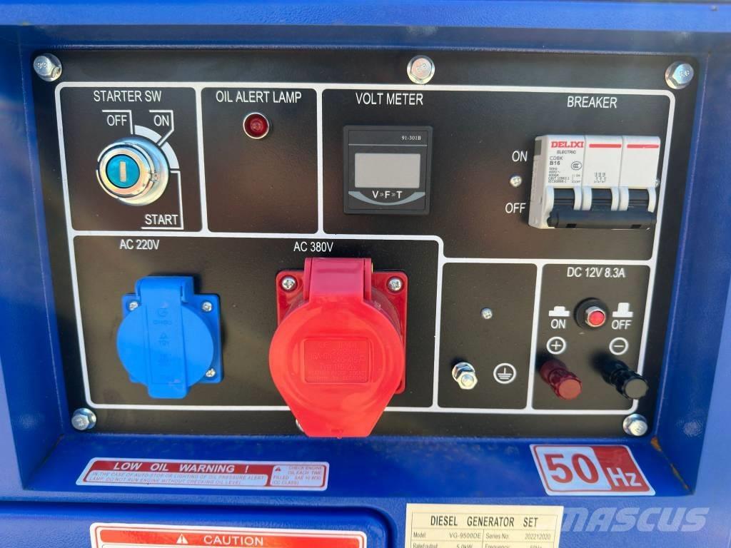  Voltz VG-9500DE NEW Dieselgeneraattorit