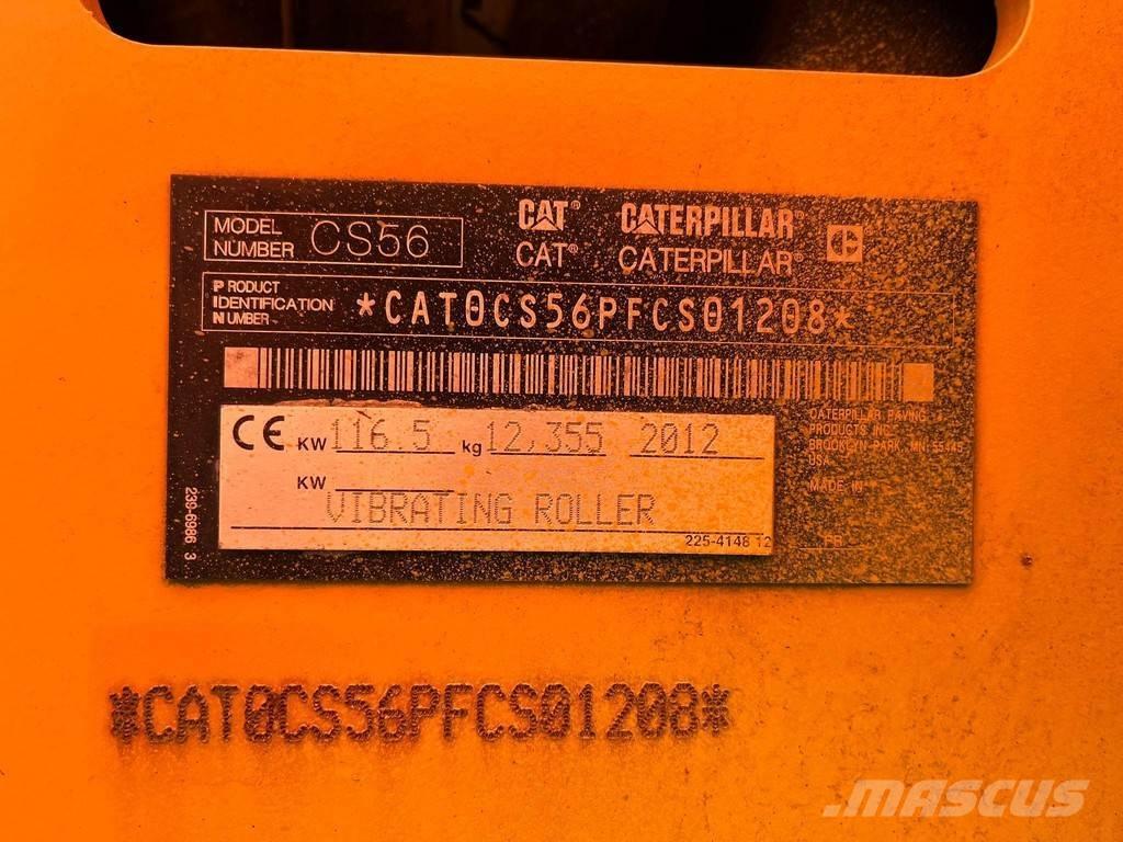CAT CS 56 AC Yksivalssijyrät