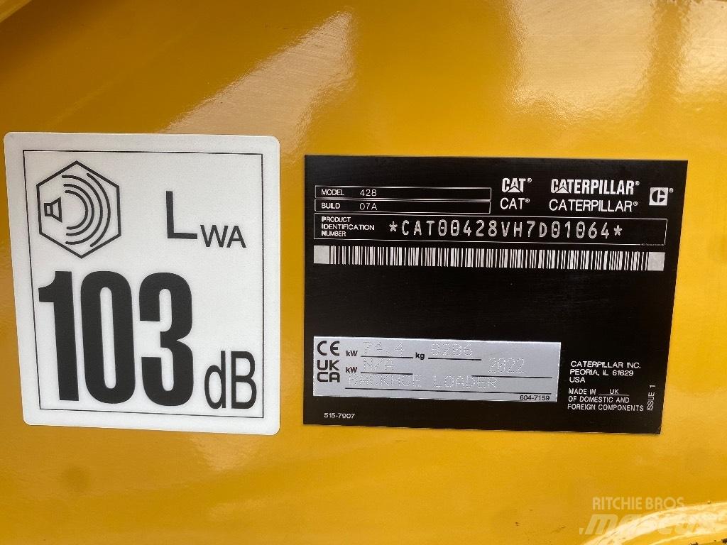 CAT 428 Kaivurikuormaajat