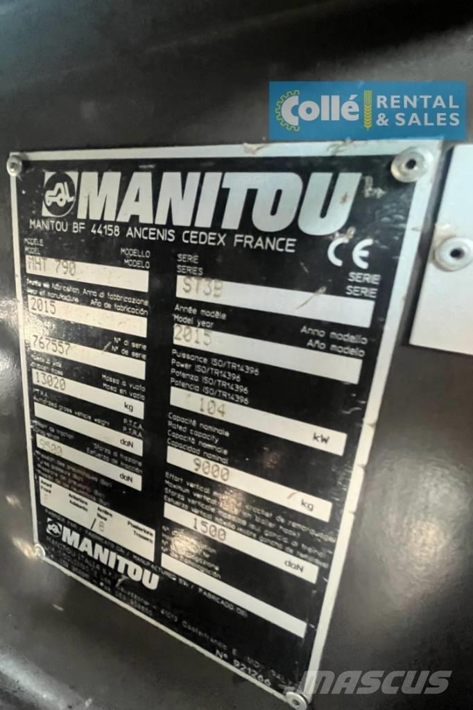 Manitou MHT 790 | 2015 Telescopic handlers