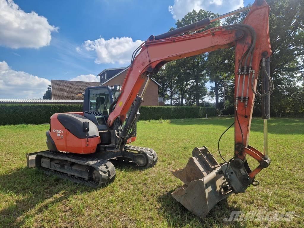Kubota KX 080-4 Midikaivukoneet 7t - 12t