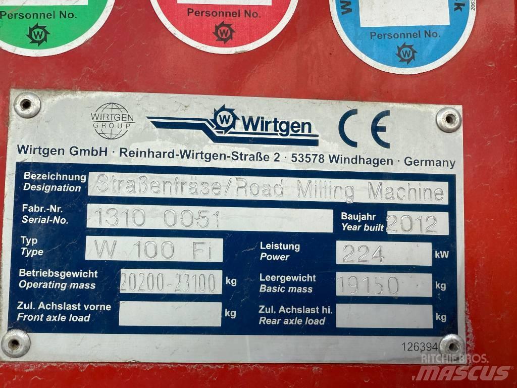 Wirtgen W100Fi Kylmäasfalttikoneet
