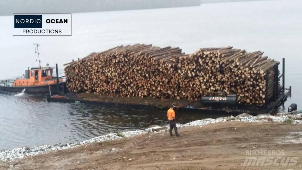  Nop  Working Ferry Veneet, proomut ja ponttoonit