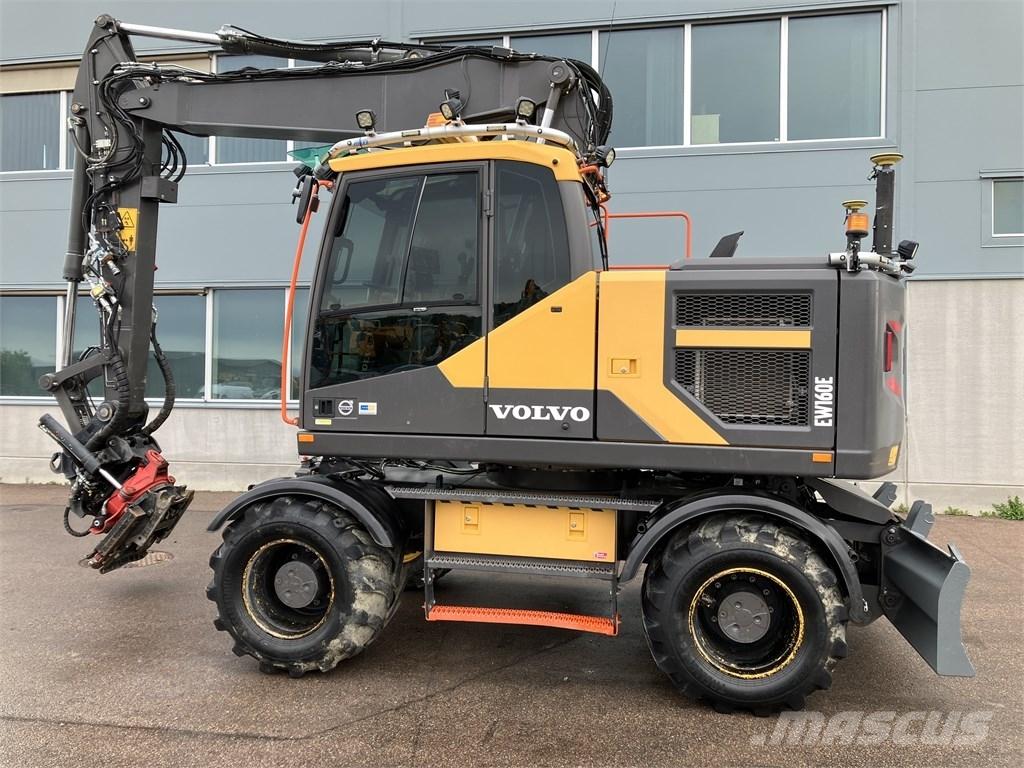 Volvo EW 160 E Pyöräkaivukoneet