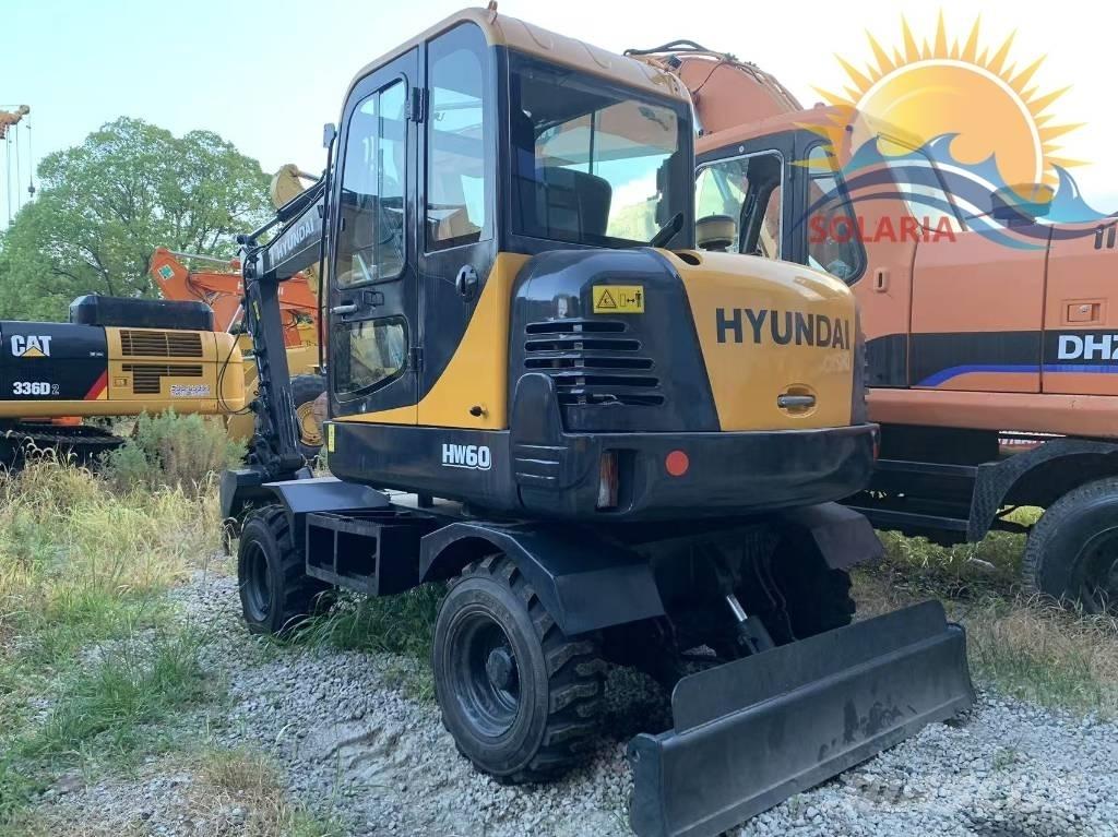Hyundai R60W HW Pyöräkaivukoneet
