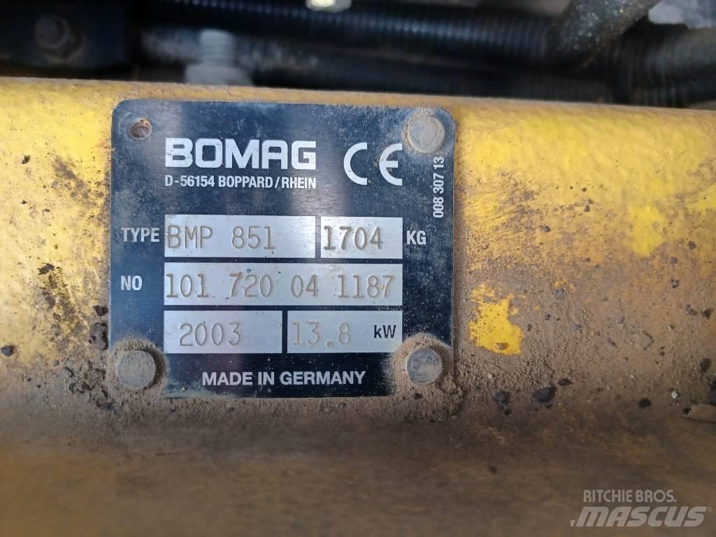 Bomag BMP 851 Tiivistyskoneet