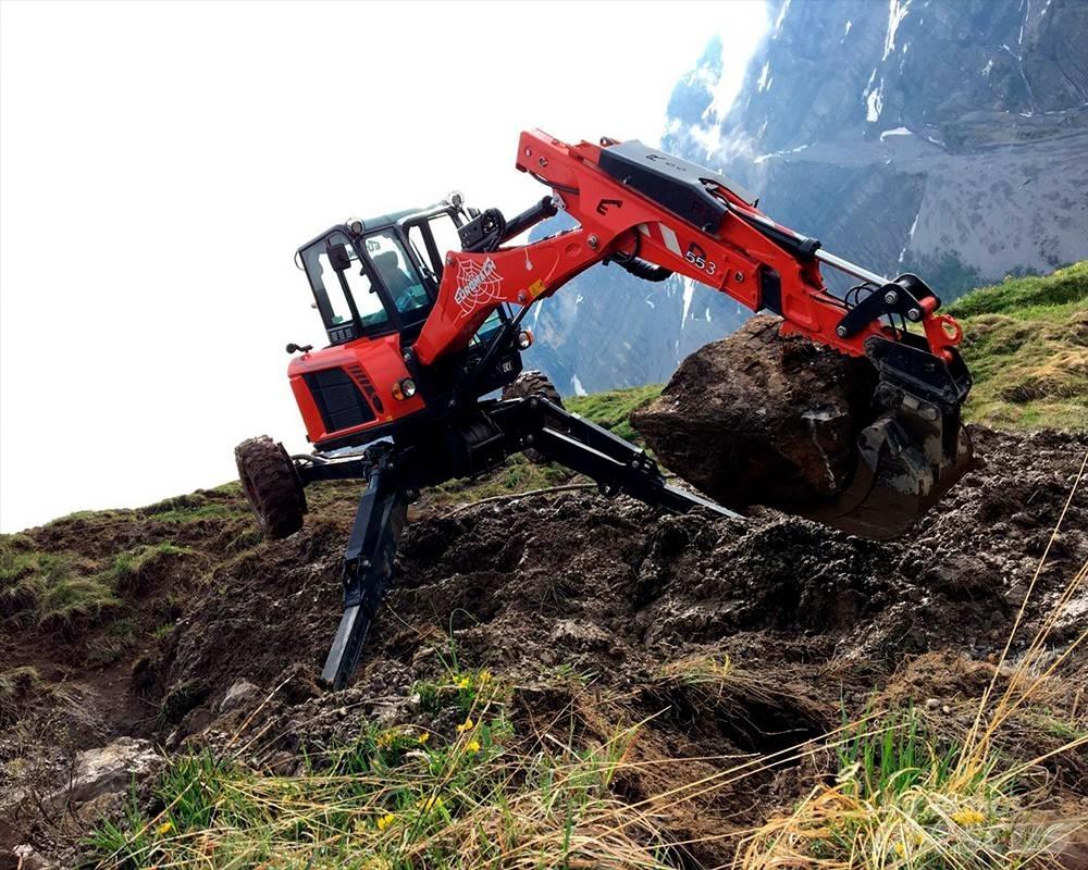 Euromach R555 Amfibio-kaivinkoneet
