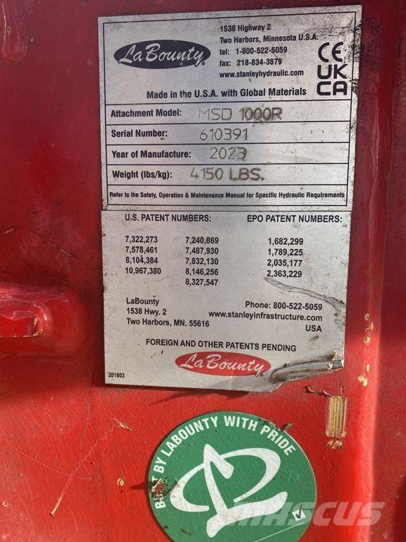 Labounty MSD1000R Asfaltti- ja betonileikkurit