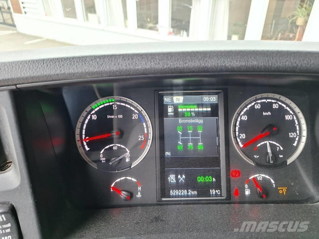 Scania R 580 LB Koukkulava kuorma-autot