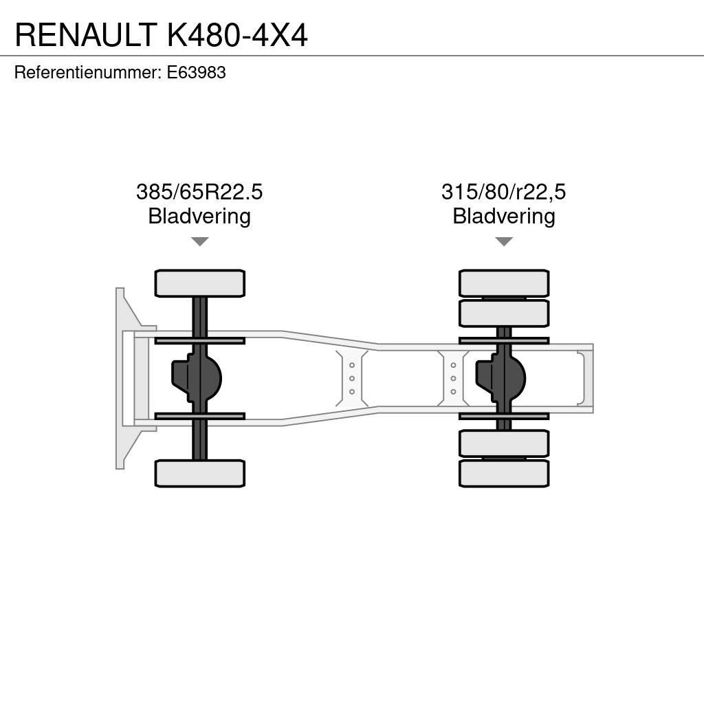 Renault K480-4X4 Vetopöytäautot