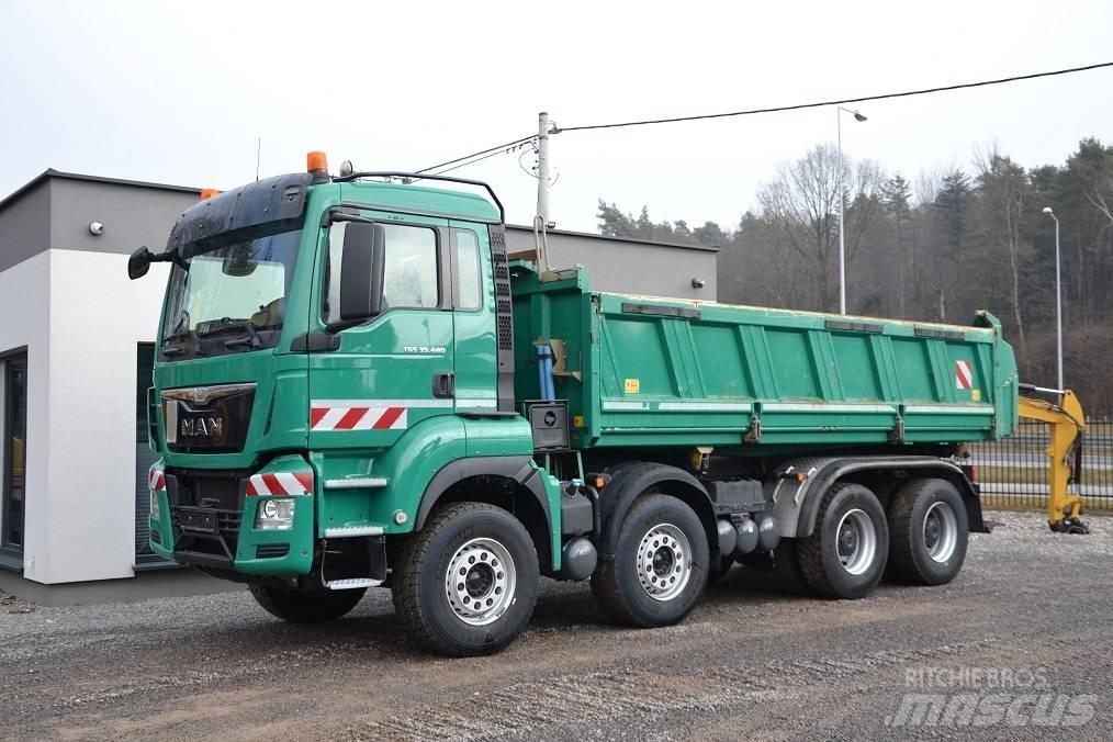 MAN TGS 35 480 Sora- ja kippiautot