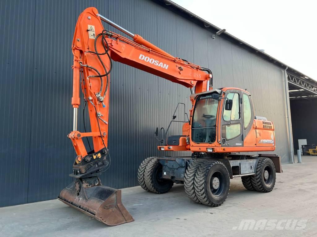 Doosan DX170W Pyöräkaivukoneet