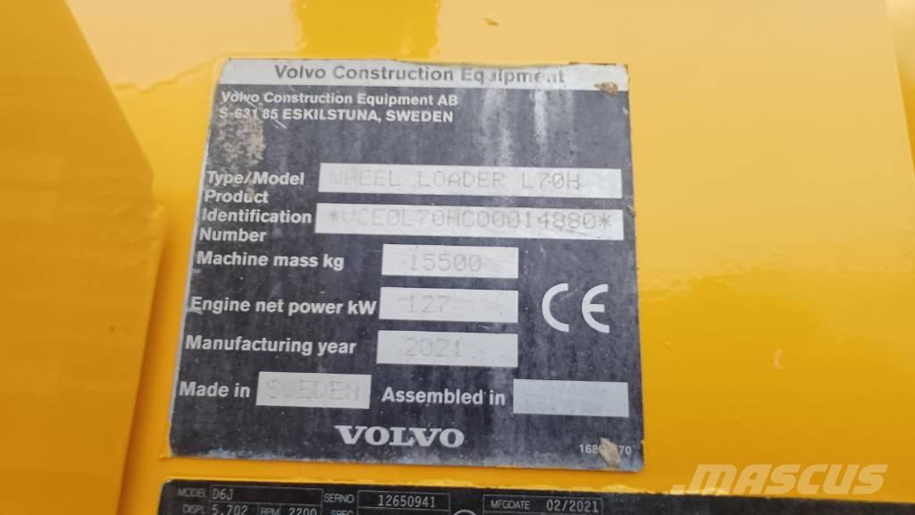 Volvo L 70 H Pyöräkuormaajat