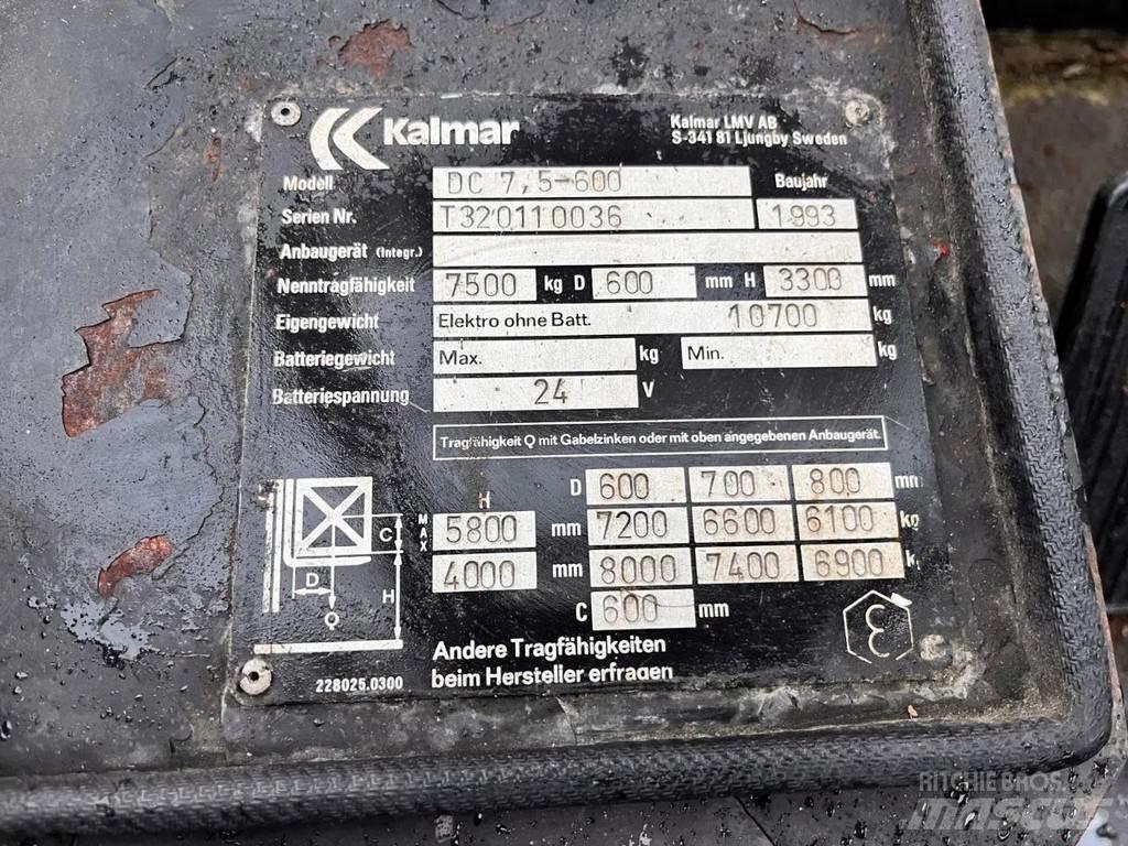 Kalmar DC7,5- 600 Nestekaasutrukit