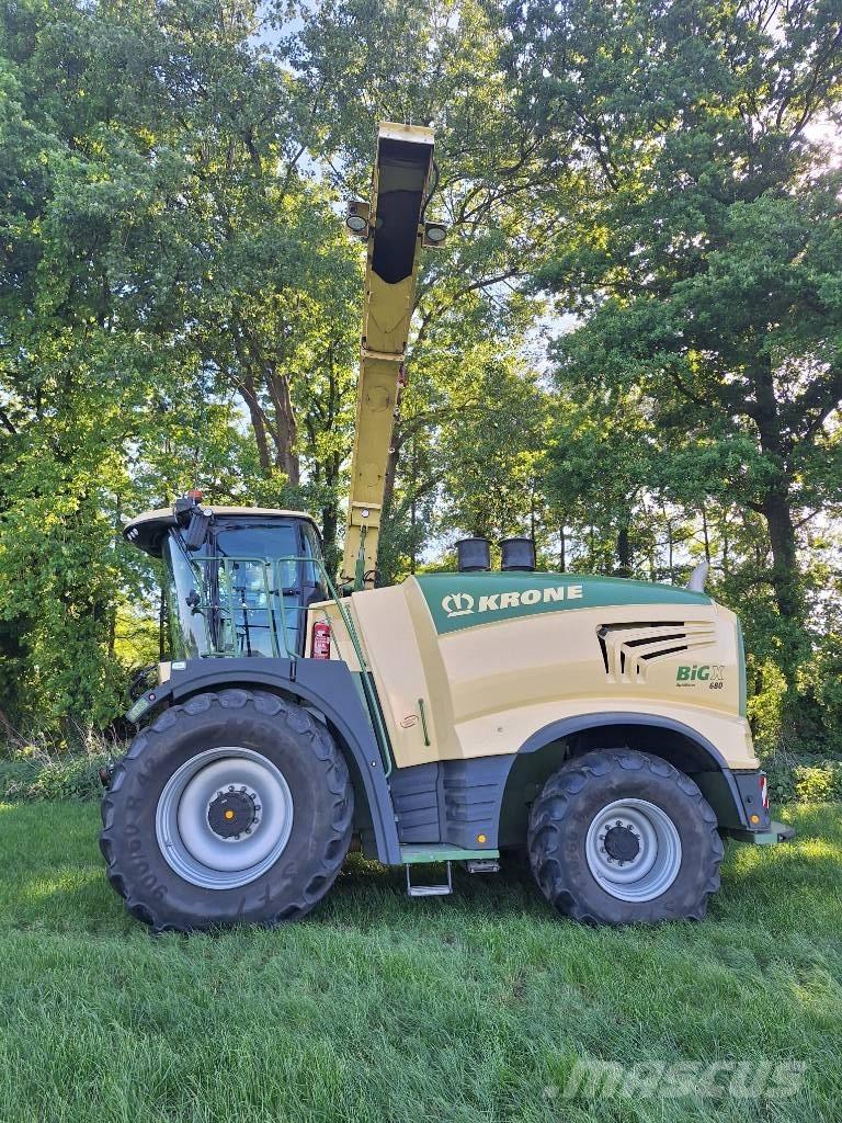 Krone Big X 680 Ajosilppurit