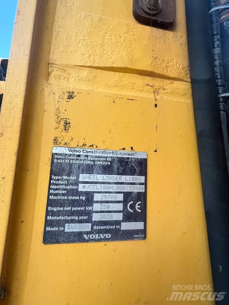 Volvo L 180 H Pyöräkuormaajat