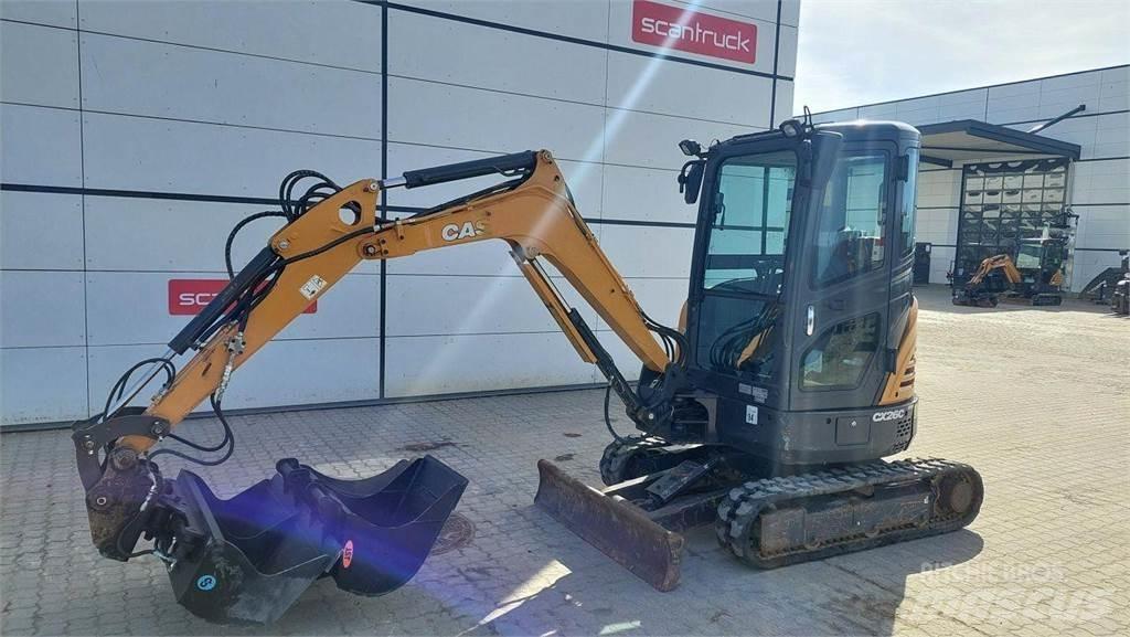CASE CX26C Pyöräkaivukoneet