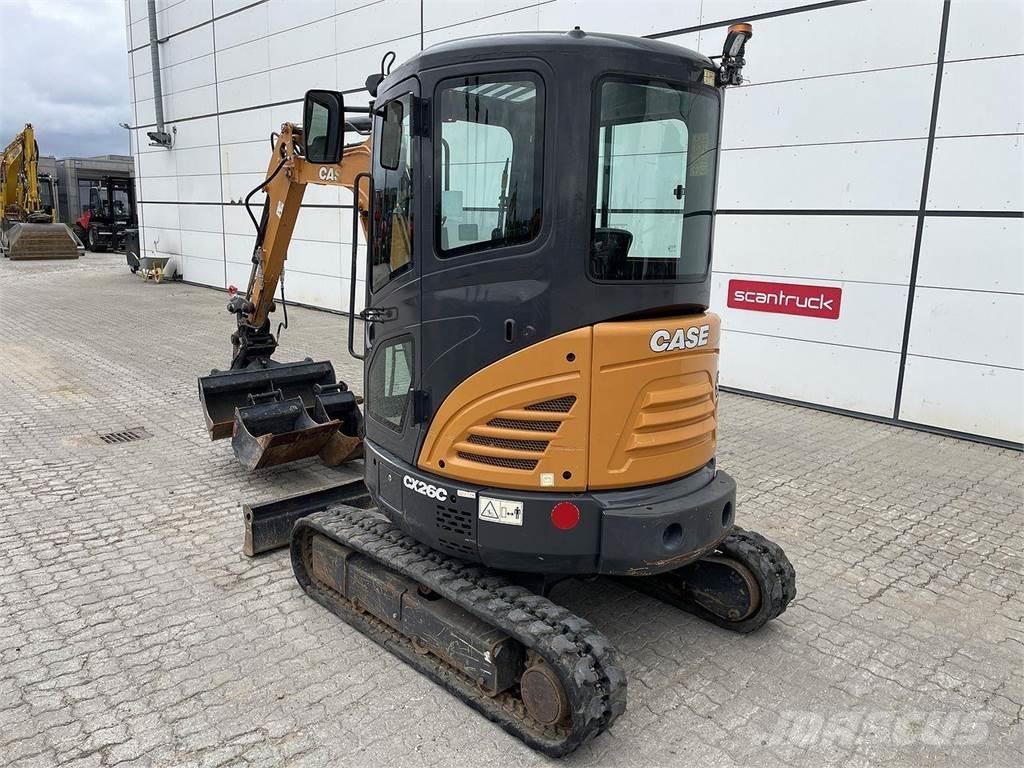 CASE CX26C Pyöräkaivukoneet