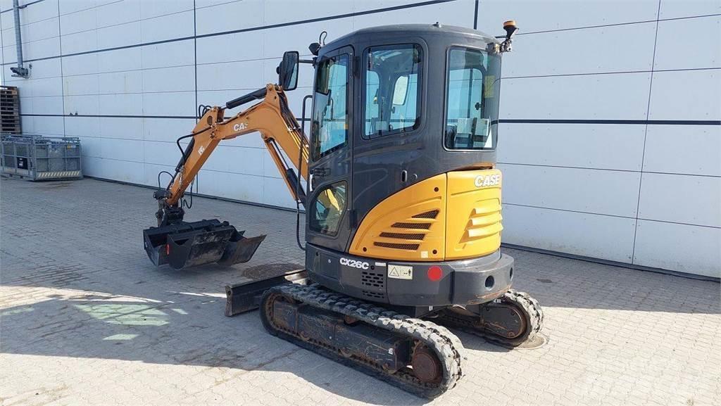 CASE CX26C Pyöräkaivukoneet