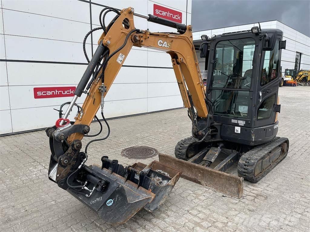 CASE CX26C Pyöräkaivukoneet
