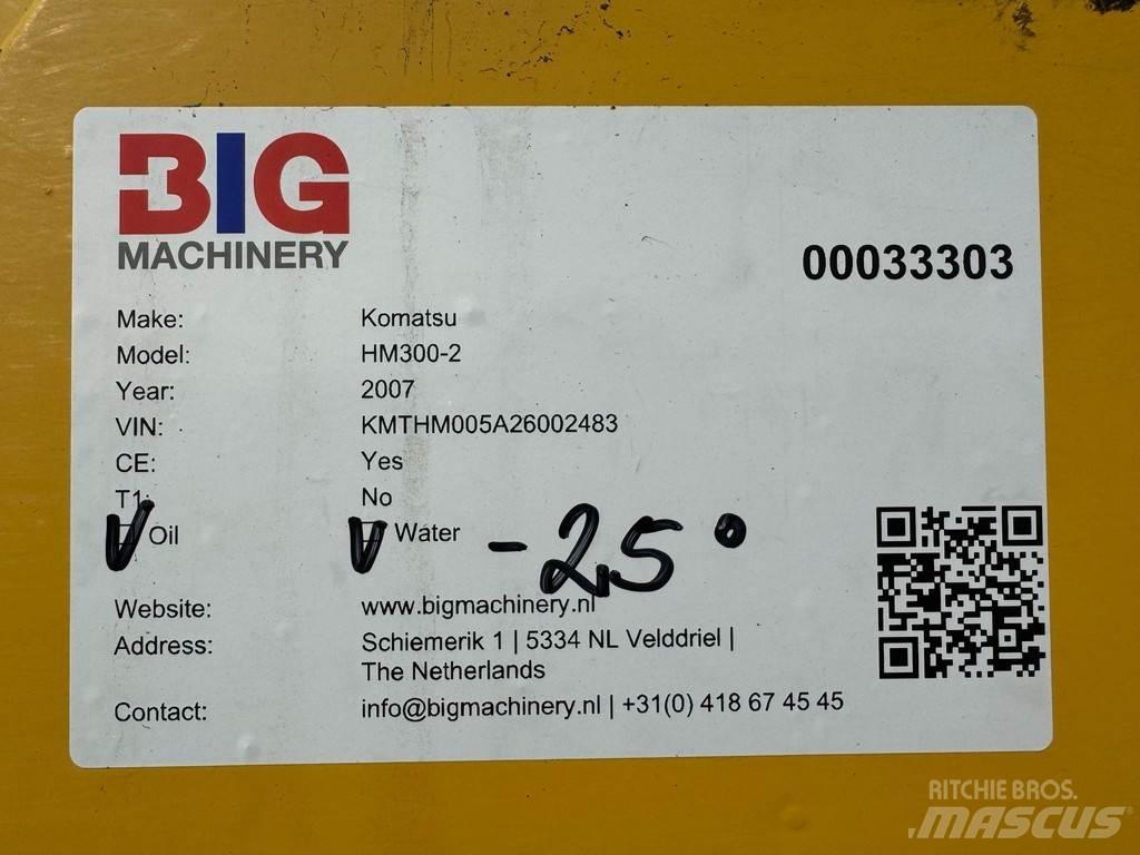 Komatsu HM300-2 Dumpperit