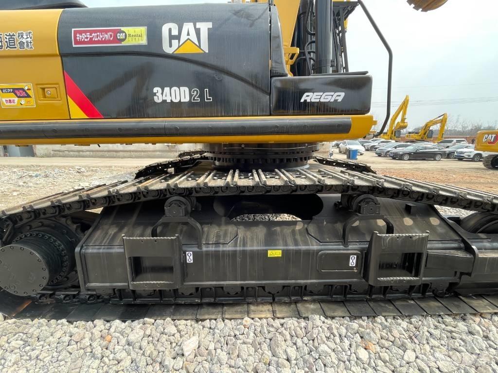 CAT 340 Telakaivukoneet