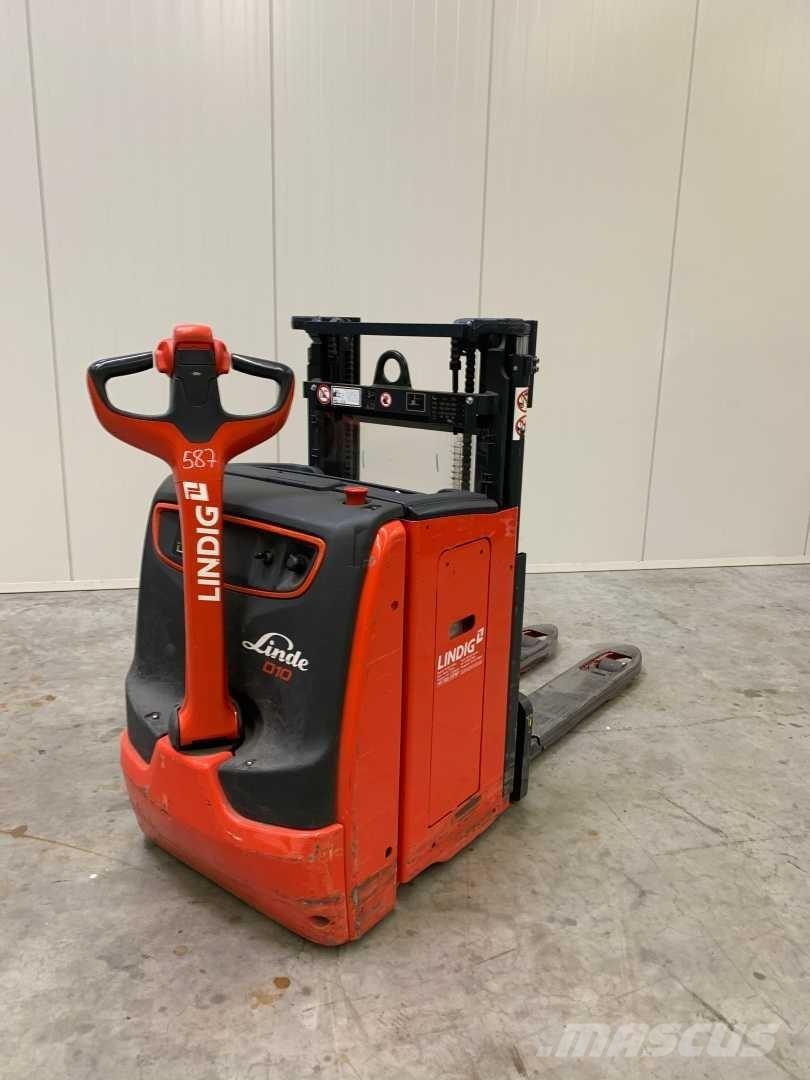 Linde D10 Ajettavat pinoamisvaunut