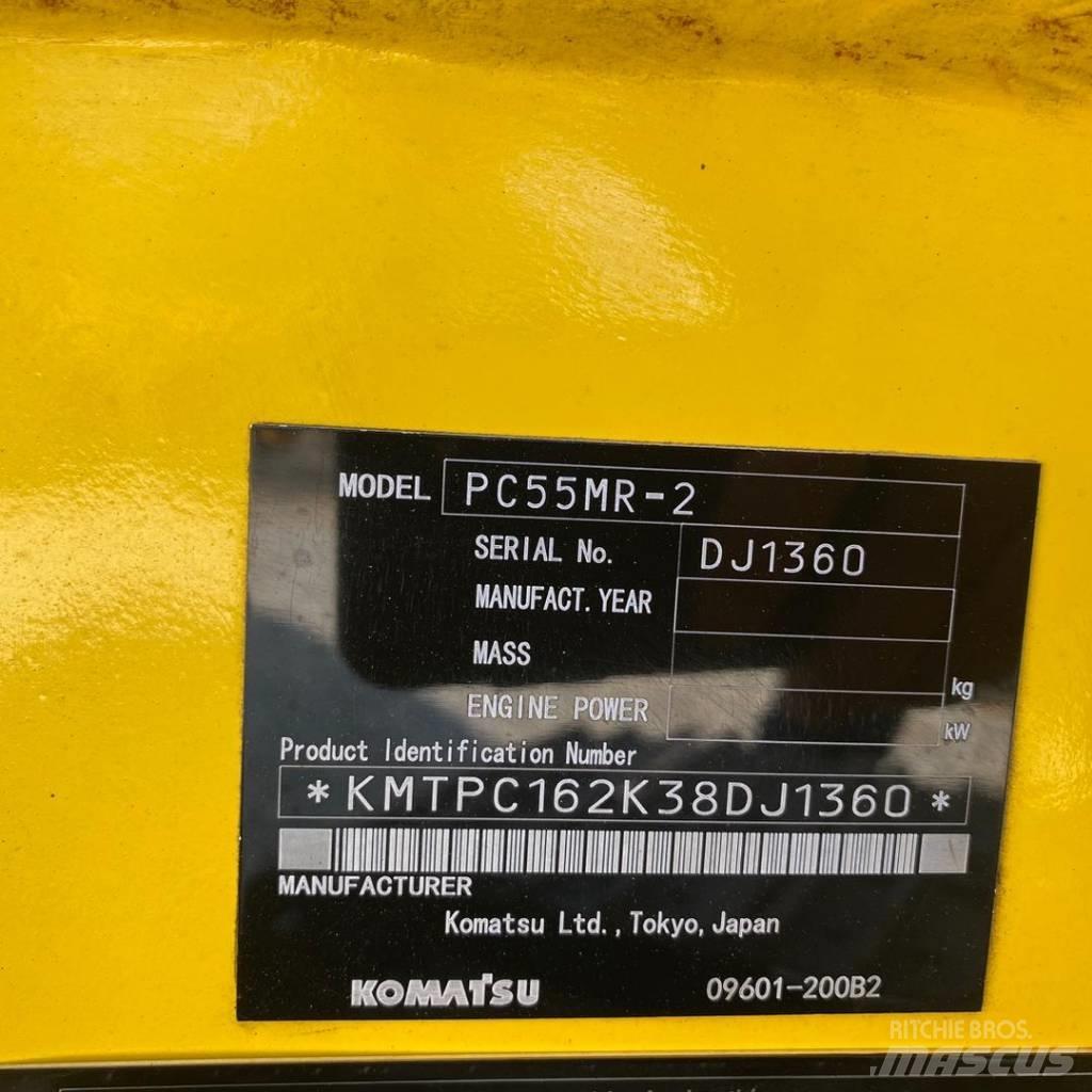Komatsu PC 55 Telakaivukoneet