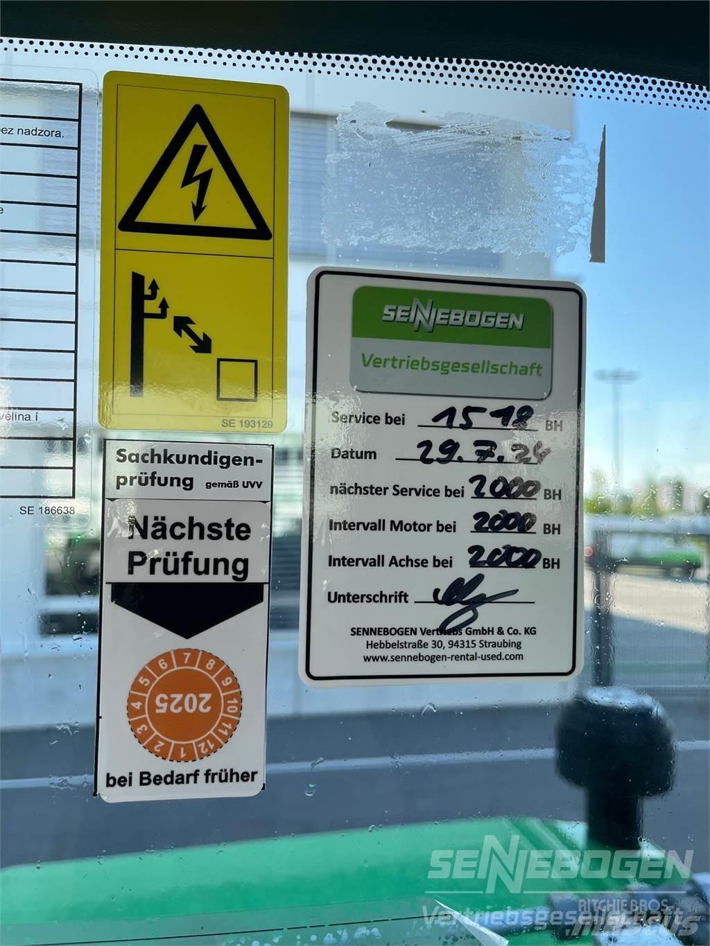 Sennebogen 355 M Muut haarukkatrukit