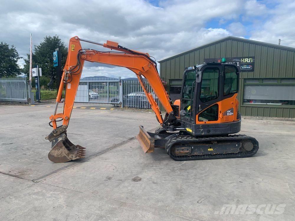 Doosan DX 62 R-3 Minikaivukoneet < 7t