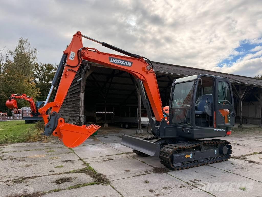 Doosan DX 55-9 C Minikaivukoneet < 7t