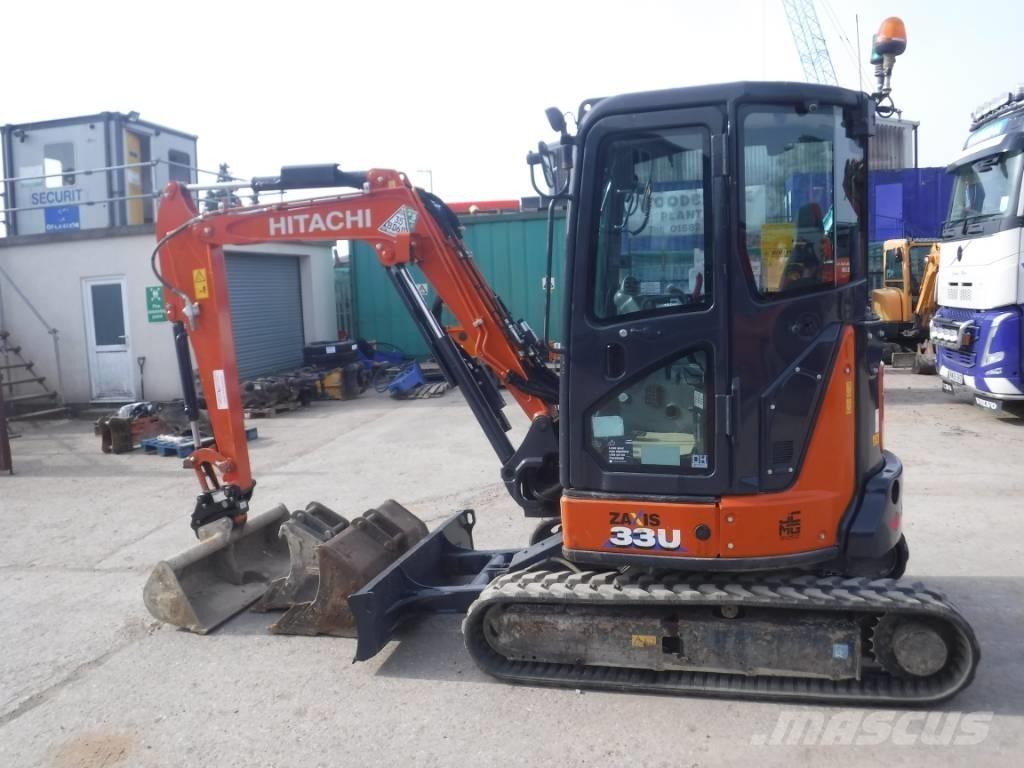 Hitachi ZX 33 U-6 Minikaivukoneet < 7t