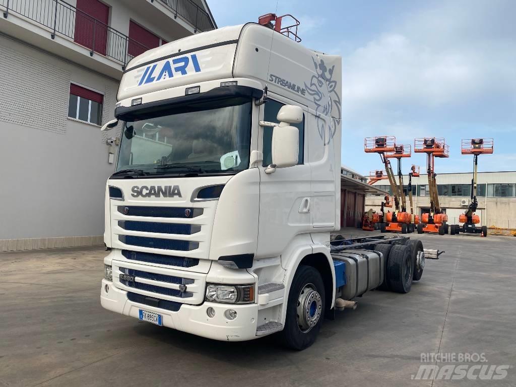 Scania R 580 Vetopöytäautot