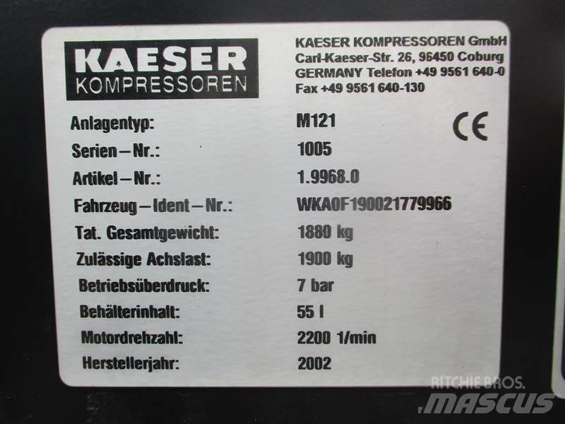 Kaeser M 121 Kompressorit