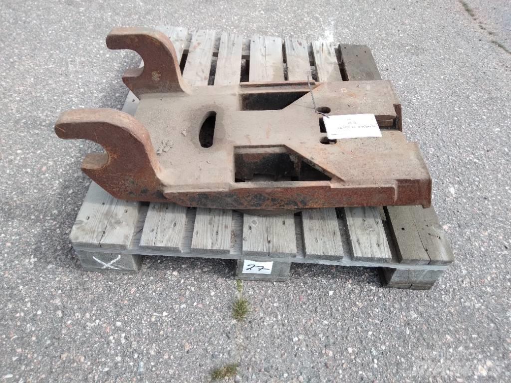 Engcon varaosia Kauhanpyörittäjät